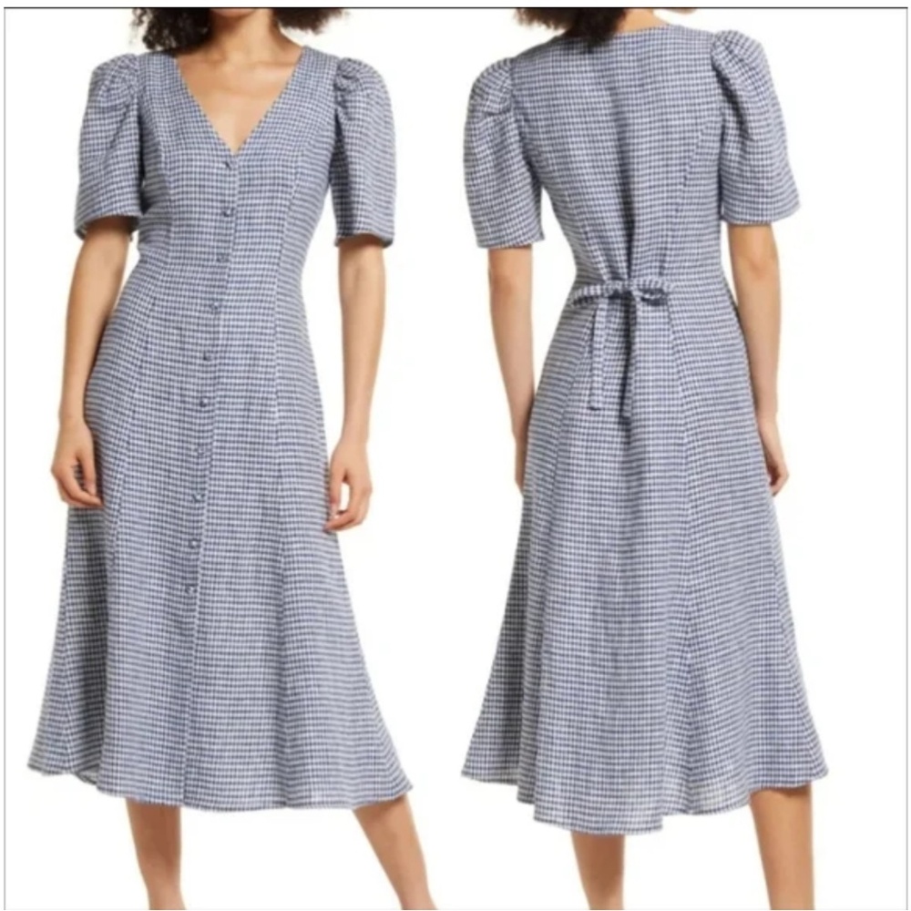 Chiliah Dress Gingham Reformation